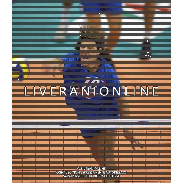 NAZIONALE ITALIANA VOLLEY2003 NELLA FOTO MATEY CERNIC FOTO ALDO LIVERANI