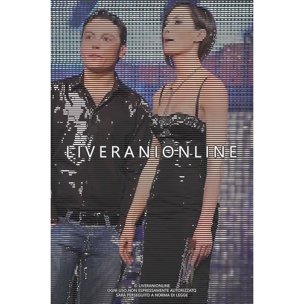 TRASMISSIONE: \' SCALO 76\' NELLA FOTO: TIZIANO FERRO - CHIARA TORTORELLA © ANTONIO SORANO - AG. ALDO LIVERANI SAS