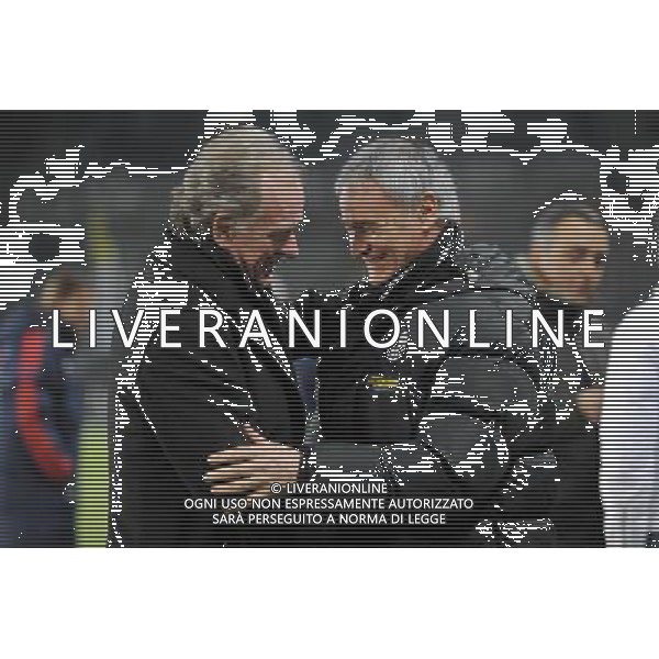 Juventus - Catania 14-01-2009 Coppa Italia Tim Cup 2008/2009 Nella foto: Giovanni Cobolli Gigli con Claudio Ranieri ©Manuela Viganti/Agenzia Aldo Liverani Sas