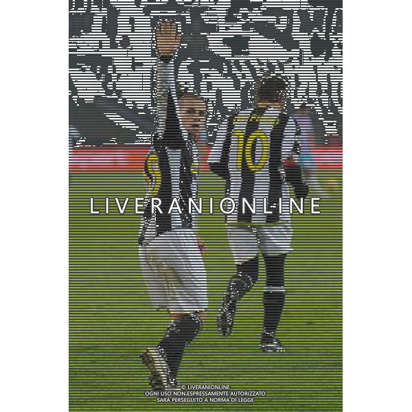 Juventus - Catania 14-01-2009 Coppa Italia Tim Cup 2008/2009 Nella foto: Esultanza dopo il gol di Sebastian Giovinco ©Manuela Viganti/Agenzia Aldo Liverani Sas