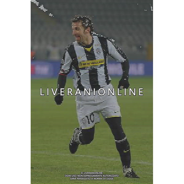Juventus - Catania 14-01-2009 Coppa Italia Tim Cup 2008/2009 Nella foto: Esultanza dopo il gol di alessandro Del Piero ©Manuela Viganti/Agenzia Aldo Liverani Sas