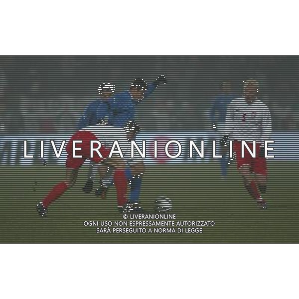 POLONIA-ITALIA NAZIONALE AMICHEVOLE 12/11/2003 NELLA FOTO MARCO MARCHIONNI* FOTO PAOLA GARBUIO/AGENZIA ALDO LIVERANI