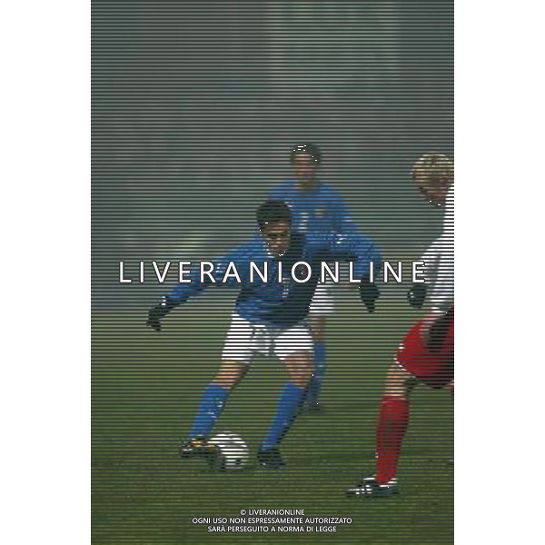 POLONIA-ITALIA NAZIONALE AMICHEVOLE 12/11/2003 NELLA FOTO MARCO MARCHIONNI* FOTO PAOLA GARBUIO/AGENZIA ALDO LIVERANI