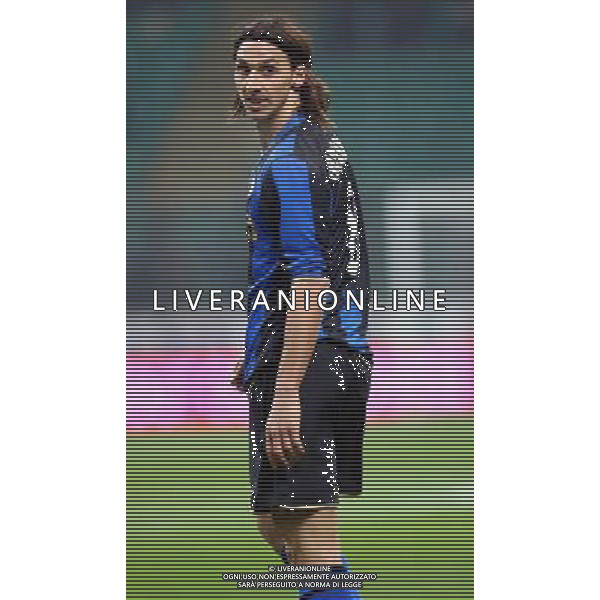Inter -Roma 21/01/2009 Calcio Coppa Italia Tim Cup 2008-2009 Nella foto Zlatan Ibrahimovic Foto Agenzia Aldo Liverani Sas