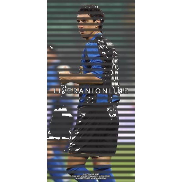 Inter - Roma 21/01/2009 Calcio Quarti di Finale di Coppa Italia Tim Cup 2008-2009 Nella foto Burdisso nicolas ph Agenzia ALDO LIVERANI Sas