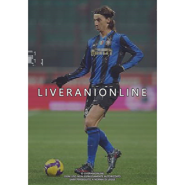 Inter - Roma 21/01/2009 Calcio Quarti di Finale di Coppa Italia Tim Cup 2008-2009 Nella foto Zlatan Ibrahimovic ph Agenzia ALDO LIVERANI Sas