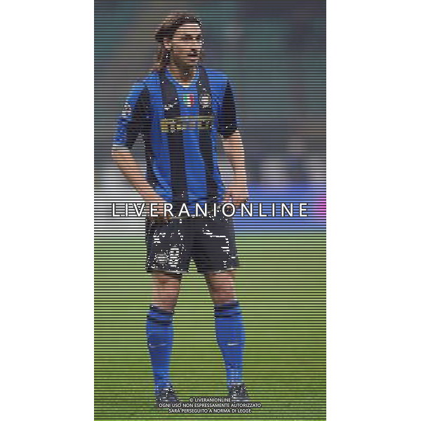 Inter - Roma 21/01/2009 Calcio Quarti di Finale di Coppa Italia Tim Cup 2008-2009 Nella foto Zlatan Ibrahimovic ph Agenzia ALDO LIVERANI Sas