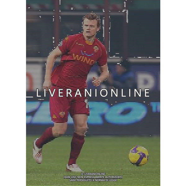 Inter - Roma 21/01/2009 Calcio Quarti di Finale di Coppa Italia Tim Cup 2008-2009 Nella foto john arne Riise ph Agenzia ALDO LIVERANI Sas