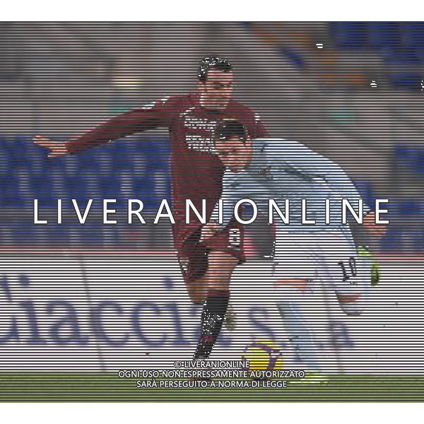 Lazio vs Torino 22/01/2009 Coppa Italia TIM CUP 2008/2009 - Quarti di finale - nella foto: Mauro Zarate e Simone Barone ph. Corradetti / ag. Aldo Liverani Sas 