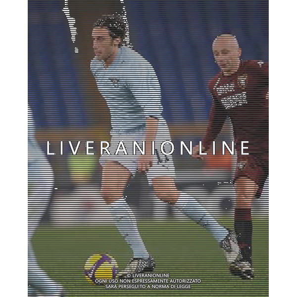 Lazio vs Torino 22/01/2009 Coppa Italia TIM CUP 2008/2009 - Quarti di finale nella foto: Stefano MAURI ph. Corradetti / ag. Aldo Liverani Sas 
