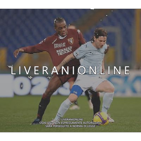 Lazio vs Torino 22/01/2009 Coppa Italia TIM CUP 2008/2009 - Quarti di finale nella foto: Pasquale FOGGIA e Angelo OGBONNA ph. Corradetti / ag. Aldo Liverani Sas 