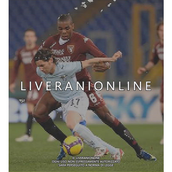 Lazio vs Torino 22/01/2009 Coppa Italia TIM CUP 2008/2009 - Quarti di finale nella foto: Pasquale FOGGIA e Angelo OGBONNA ph. Corradetti / ag. Aldo Liverani Sas 
