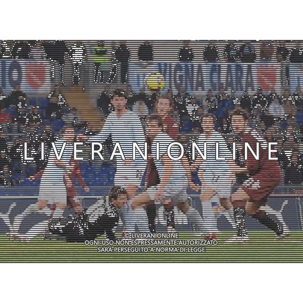 Lazio vs Torino 22/01/2009 Coppa Italia TIM CUP 2008/2009 - Quarti di finale nella foto: L\'uscita maldestra di Nestor Fernando MUSLERA causa il gol di Cesare NATALI ph. Corradetti / ag. Aldo Liverani Sas 