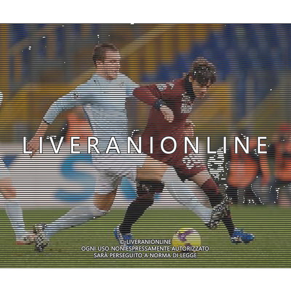 Lazio vs Torino 22/01/2009 Coppa Italia TIM CUP 2008/2009 - Quarti di finale nella foto: Lorenzo DE SILVESTRI e Tommaso VAILATTI ph. Corradetti / ag. Aldo Liverani Sas 