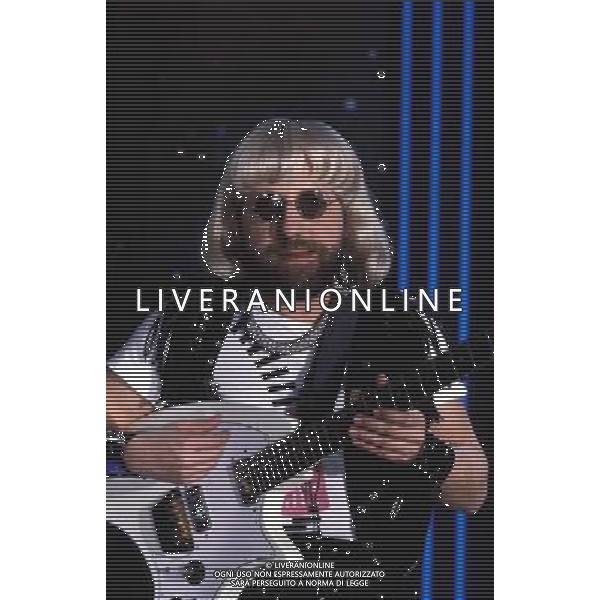 TRASMISSIONE TELEVISIVA\'DRIVE-IN\' 1982 NELLA FOTO ENRICO BERUSCHI AG ALDO LIVERANI