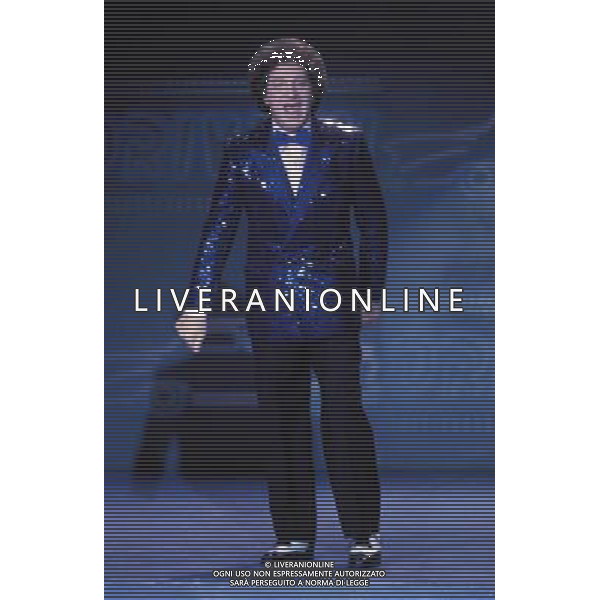 TRASMISSIONE TELEVISIVA\'DRIVE-IN\' 1982 NELLA FOTO GIANFRANCO D\'ANGELO AG ALDO LIVERANI