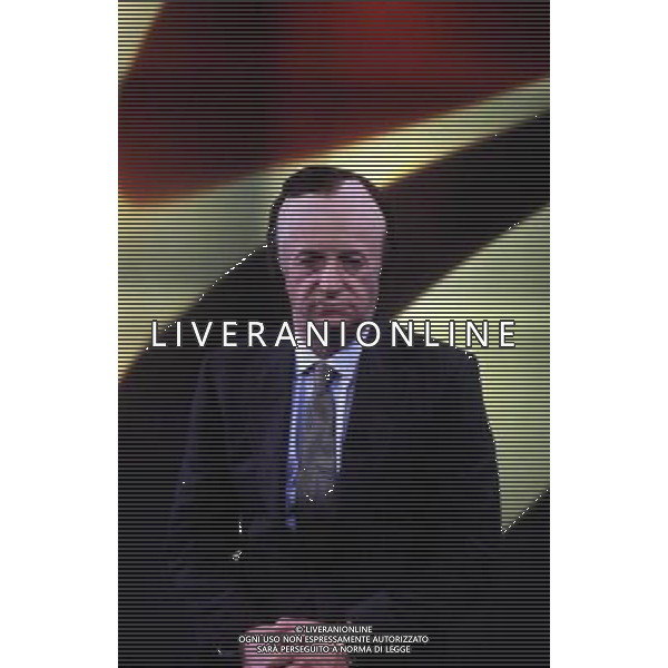 TRASMISSIONE TELEVISIVA\'DRIVE-IN\' 1982 NELLA FOTO GIANFRANCO D\'ANGELO AG ALDO LIVERANI