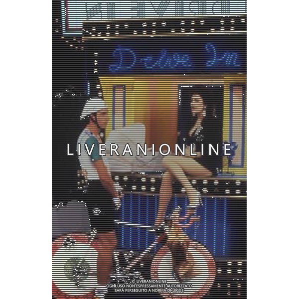 TRASMISSIONE TELEVISIVA\'DRIVE-IN\' 1982 NELLA FOTO LORY DEL SANTO AG ALDO LIVERANI