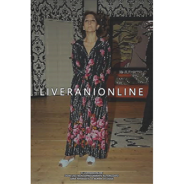 PRIMA DELLO SPETTACOLO TEATRALE: \' THE PROZAC FAMILY\' TEATRO PARIOLI - ROMA NELLA FOTO: PAOLA MINACCIONI © MASSIMO BRUNI - AG. ALDO LIVERANI SAS