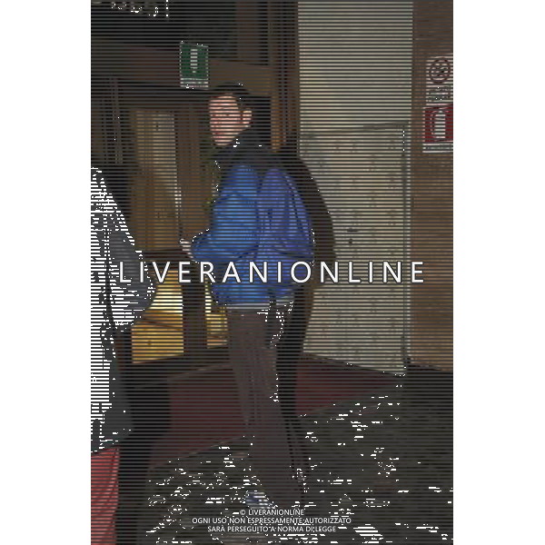 PRIMA DELLO SPETTACOLO TEATRALE: \' THE PROZAC FAMILY\' TEATRO PARIOLI - ROMA NELLA FOTO: PIETRO SERMONTI © MASSIMO BRUNI - AG. ALDO LIVERANI SAS