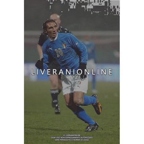 FABIO BAZZANI Varsavia 12/11/2003 amichevole Polonia-Italia 3:1 nella foto bazzani fabio ph Paola Garbuio/ag aldo Liverani s.a.s.