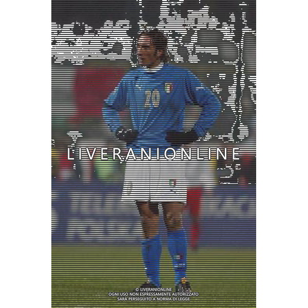 FABIO BAZZANI Varsavia 12/11/2003 amichevole Polonia-Italia 3:1 nella foto bazzani fabio ph Paola Garbuio/ag aldo Liverani s.a.s.