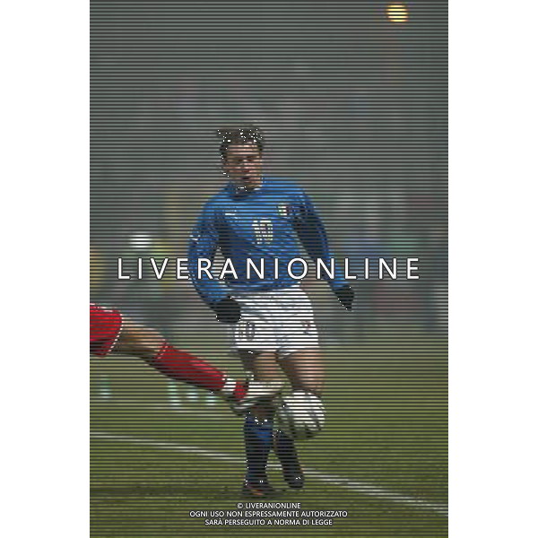 ANTONIO CASSANO Varsavia 12/11/2003 amichevole Polonia-Italia 3:1 nella foto cassano antonio ph Paola Garbuio/ag aldo Liverani s.a.s.