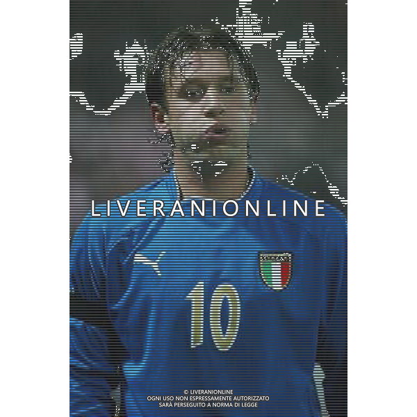 ANTONIO CASSANO Varsavia 12/11/2003 amichevole Polonia-Italia 3:1 nella foto cassano antonio ph Paola Garbuio/ag aldo Liverani s.a.s.