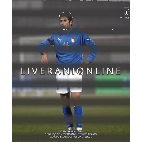 FABIO GROSSO Varsavia 12/11/2003 amichevole Polonia-Italia 3:1 nella foto grosso fabio ph Paola Garbuio/ag aldo Liverani s.a.s.