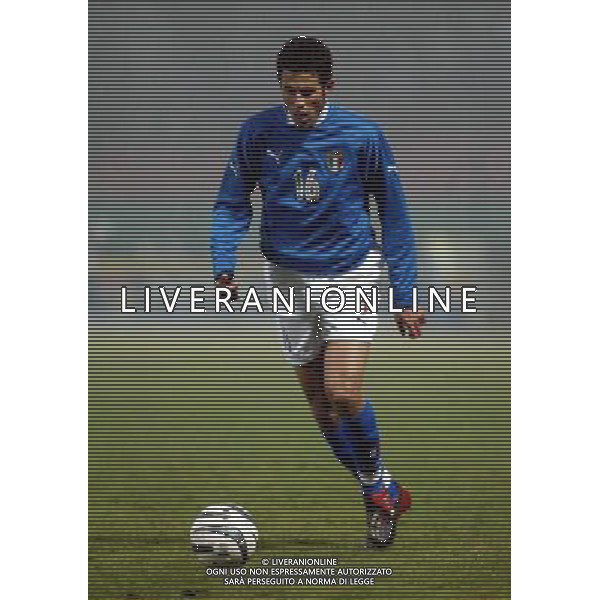 FABIO GROSSO Varsavia 12/11/2003 amichevole Polonia-Italia 3:1 nella foto grosso fabio ph Paola Garbuio/ag aldo Liverani s.a.s.