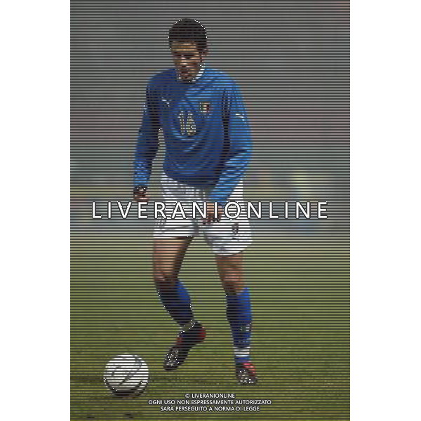 FABIO GROSSO Varsavia 12/11/2003 amichevole Polonia-Italia 3:1 nella foto grosso fabio ph Paola Garbuio/ag aldo Liverani s.a.s.