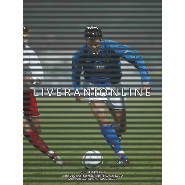 FABIO GROSSO Varsavia 12/11/2003 amichevole Polonia-Italia 3:1 nella foto grosso fabio ph Paola Garbuio/ag aldo Liverani s.a.s.