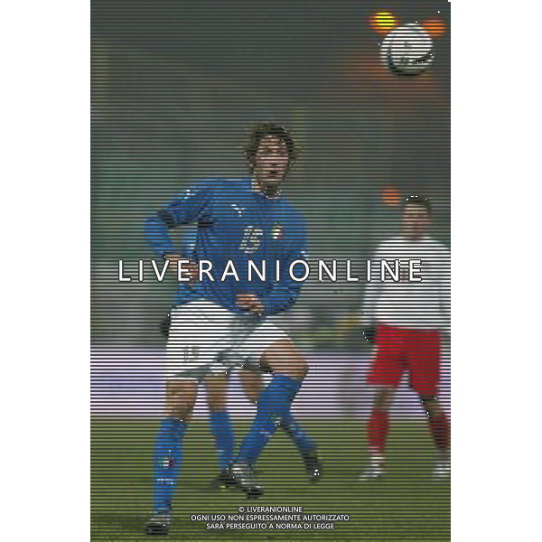 MARCO MATERAZZI Varsavia 12/11/2003 amichevole Polonia-Italia 3:1 nella foto materazzi marco ph Paola Garbuio/ag aldo Liverani s.a.s.