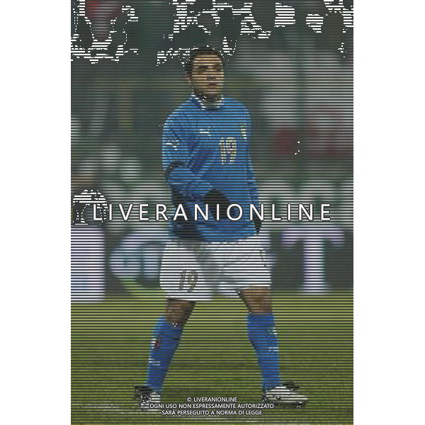 FABRIZIO MICCOLI Varsavia 12/11/2003 amichevole Polonia-Italia 3:1 nella foto miccoli fabrizio ph Paola Garbuio/ag aldo Liverani s.a.s.