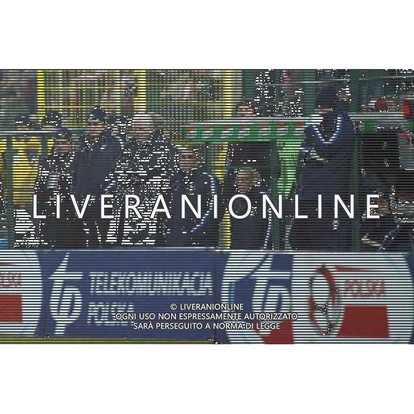PANCHINA ITALIA DELUSA Varsavia 12/11/2003 amichevole Polonia-Italia 3:1 nella foto panchina italia ph Paola Garbuio/ag aldo Liverani s.a.s.