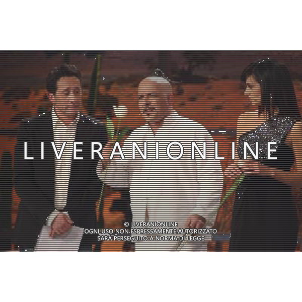 TRASMISSIONE TV: \' COLORADO CAFE\' NELLA FOTO: BEPPE BRAIDA - ANDREA CECCON - ROSSELLA BRESCIA © ANTONIO SORANO - AG. ALDO LIVERANI SAS