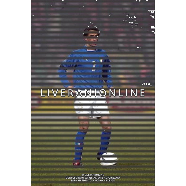 CHRISTIAN PANUCCI Varsavia 12/11/2003 amichevole Polonia-Italia 3:1 nella foto panucci christian ph Paola Garbuio/ag aldo Liverani s.a.s.