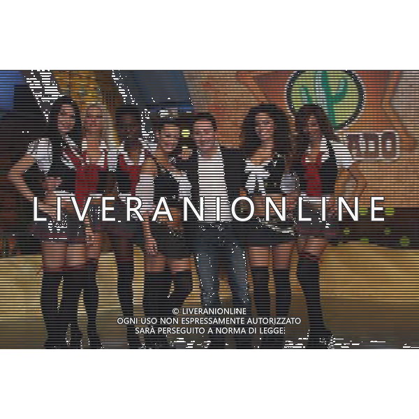 TRASMISSIONE TV: \' COLORADO CAFE\' NELLA FOTO: RAFFAELLA FICO - MELITA TONIOLO - LE COLORADINE - BEPPE BRAIDA © ANTONIO SORANO - AG. ALDO LIVERANI SAS