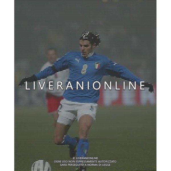 SIMONE PERROTTA Varsavia 12/11/2003 amichevole Polonia-Italia 3:1 nella foto perrotta simone ph Paola Garbuio/ag aldo Liverani s.a.s.