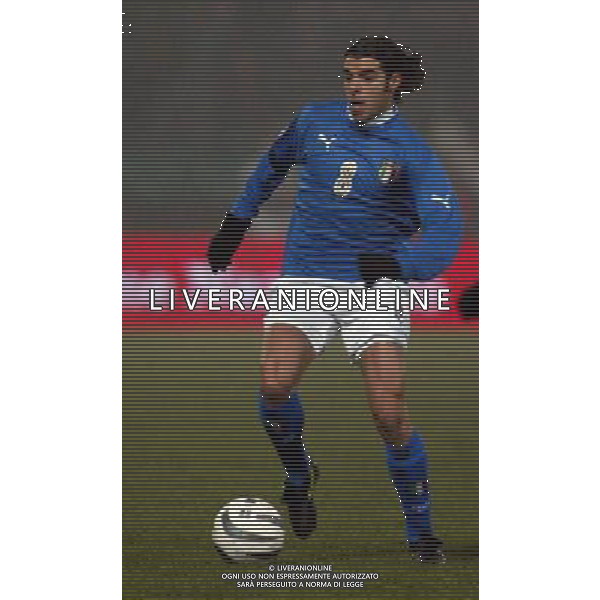 SIMONE PERROTTA Varsavia 12/11/2003 amichevole Polonia-Italia 3:1 nella foto perrotta simone ph Paola Garbuio/ag aldo Liverani s.a.s.