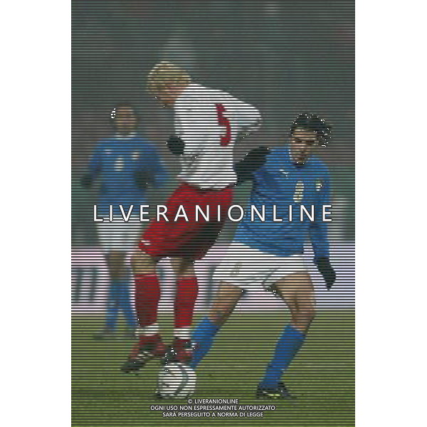 SIMONE PERROTTA Varsavia 12/11/2003 amichevole Polonia-Italia 3:1 nella foto perrotta simone ph Paola Garbuio/ag aldo Liverani s.a.s.