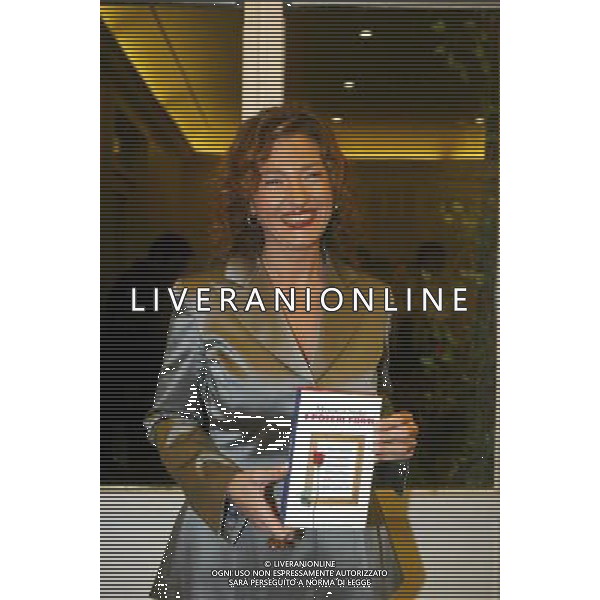 Roma, 12/11/2003 Presentazione del libro di MONICA SETTA \'I POTERI FORTI\'. nella foto: SETTA MONICA, giornalista e scrittrice Foto / Ag. ALDO LIVERANI