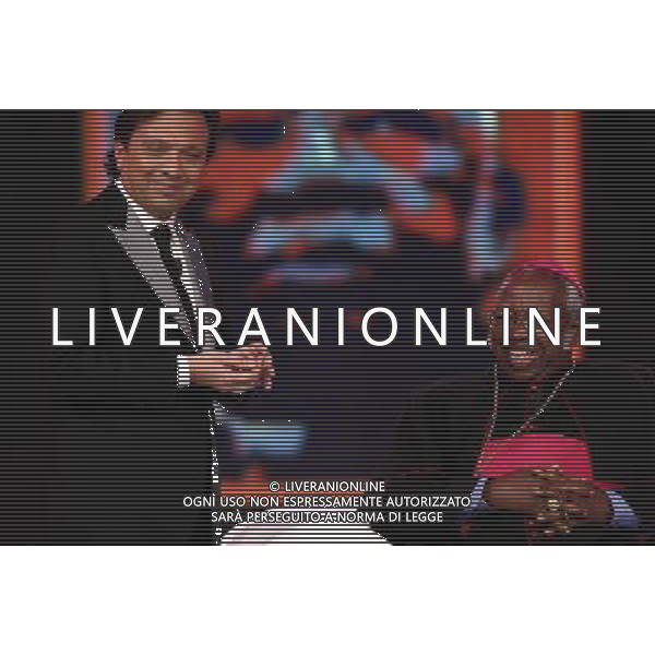 PIERO CHIAMBRETTI - MONSIGNOR MILINGO TRASMISSIONE: \' CHIAMBRETTI NIGHT\' © ANTONIO SORANO - AG. ALDO LIVERANI SAS