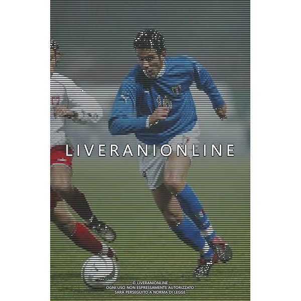 POLONIA-ITALIA AMICHEVOLE 12/11/2003 NELLA FOTO FABIO GROSSO* FOTO PAOLA GARBUIO/AGENZIA ALDO LIVERANI