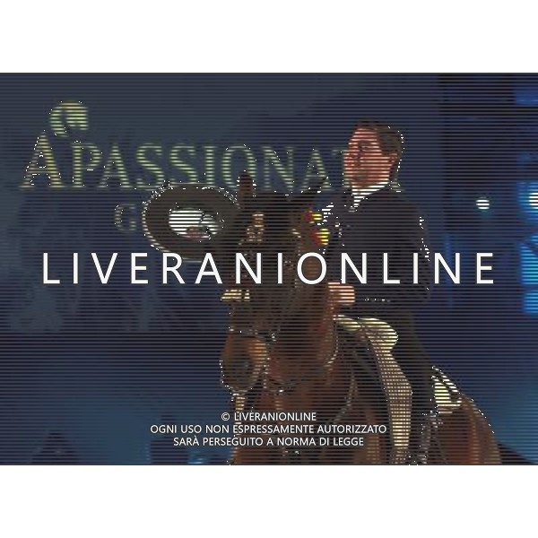 MILANO 30 GENNAIO 2009 SPETTACOLO APASSIONATA \' GRAND VOYAGE\' NELLA FOTO:SEBASTIAN FERNANDEZ CAMPIONE DI DOMO VAQUERA. PH FRANCESCO BONFANTI-AG ALDO LIVERANI