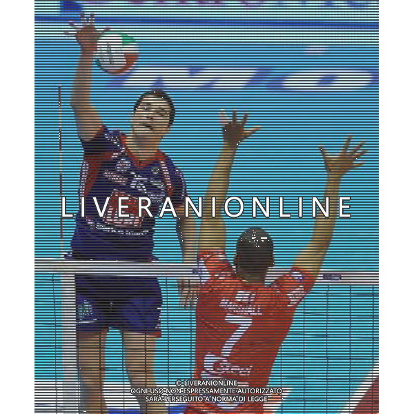 TIM Cup A1 Final Four di Volley 1° Semifinale Forlì(FC) - 31.01.2009 Lube Banca Marche Macerata–Copra Nordmeccanica Piacenza Nella Foto:OMRCEN IGOR /Ph.Vitez-Ag. Aldo Liverani