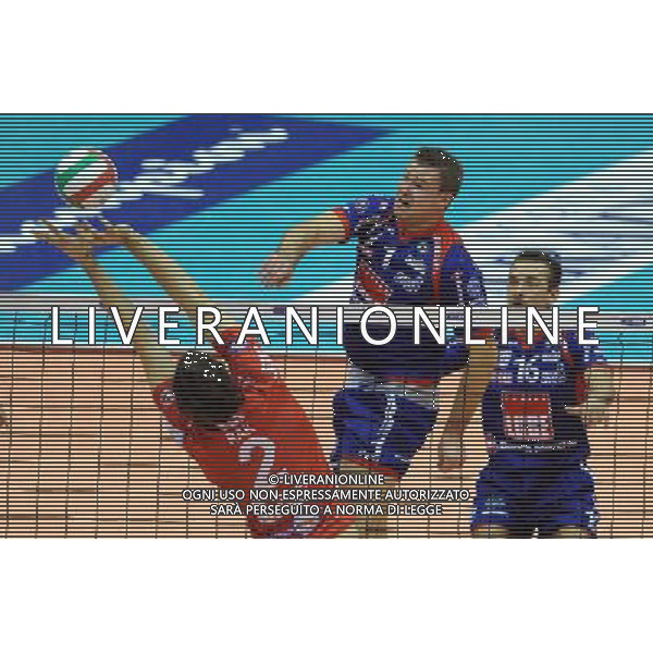 TIM Cup A1 Final Four di Volley 1° Semifinale Forlì(FC) - 31.01.2009 Lube Banca Marche Macerata–Copra Nordmeccanica Piacenza Nella Foto:LEBL MARTIN /Ph.Vitez-Ag. Aldo Liverani