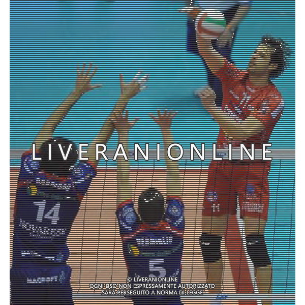 TIM Cup A1 Final Four di Volley 1° Semifinale Forlì(FC) - 31.01.2009 Lube Banca Marche Macerata–Copra Nordmeccanica Piacenza Nella Foto:ZLATANOV HRISTO /Ph.Vitez-Ag. Aldo Liverani