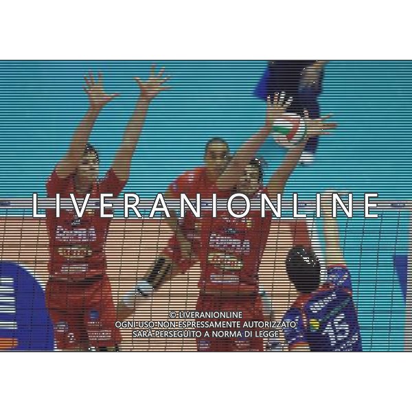 TIM Cup A1 Final Four di Volley 1° Semifinale Forlì(FC) - 31.01.2009 Lube Banca Marche Macerata–Copra Nordmeccanica Piacenza Nella Foto:RAK MICHAL-ZLATANOV HRISTO /Ph.Vitez-Ag. Aldo Liverani