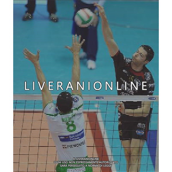 TIM Cup A1 Final Four di Volley 2° Semifinale Forlì(FC) - 31.01.2009 Bre Banca Lannutti Cuneo–Sisley Treviso Nella Foto:CISOLLA ALBERTO /Ph.Vitez-Ag. Aldo Liverani